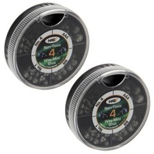 2 x 4 Way Mini Split Shot Weights Non Toxic Leads AAA BB No1 No4 Coarse Fishing