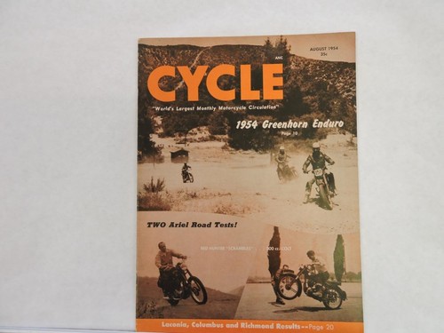 Cycle magazine august - magazine,