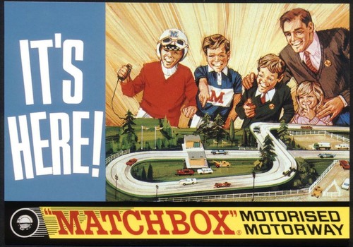Modern postcard matchbox - modern, 'matchbox'