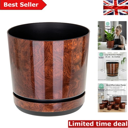 Durable round indoor plant pot - plant,