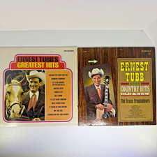 Ernest Tubb Set Of 2 Album LP