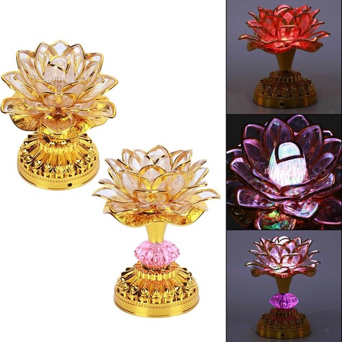 Led lotus lamp - led, buddha