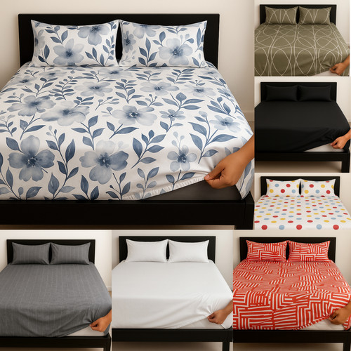 Ziora poly cotton - ziora, bed