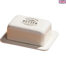 Elegant Engraved Butter Dish