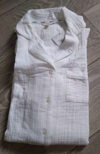 Womens white dobby stitch - m&s,