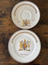 PARAGON CHINA King George V Silver Jubilee 1935 Small Plate & Saucer