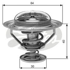Thermostat coolant fits - thermostat,