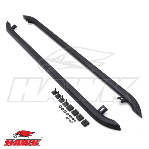 Black side bars inch - bars, 2"