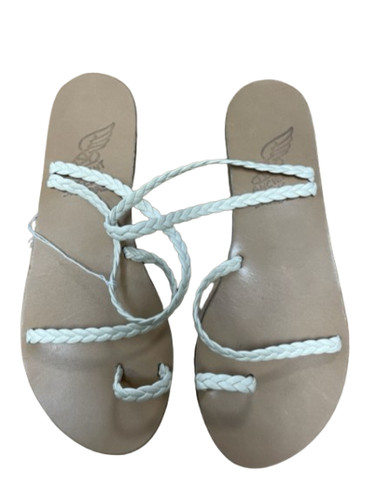 Ancient greek sandals braided - ancient,