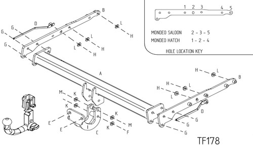 Towtrust fixed flange - towtrust,