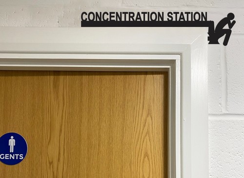 The concentration station man - the,