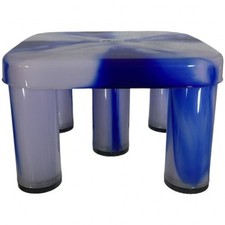 Double Colour Stool Red Blue