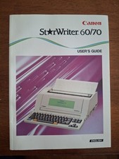 TYPEWRITER CANON STARWRITER