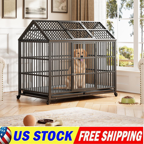 Heavy duty dog crate - dog,