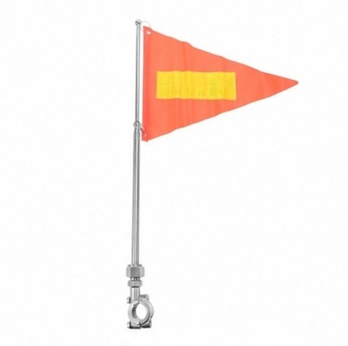 Reflective bike flag pole - reflective,