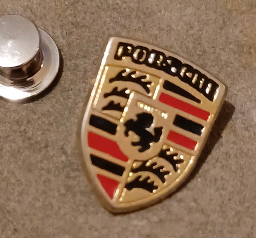Vintage porsche stuttgart pin - porsche,