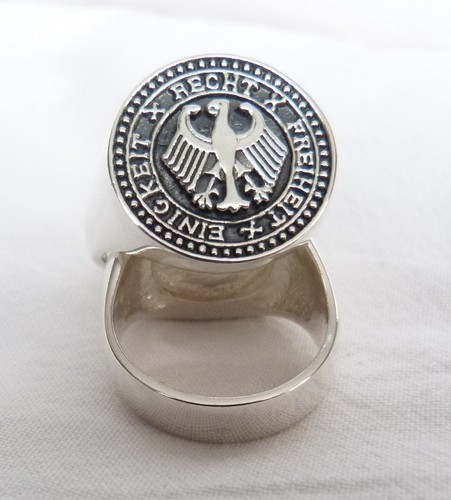 German eagle ring - eagle,