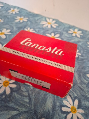 Vintage canasta card - vintage, game