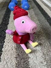 8” Peppa Pig In Red Hat And