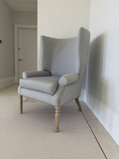 Classic Wingback Armchair –