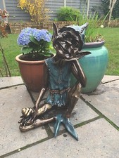 Pixie Garden Ornament. Cast In