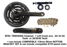 Chainwheel + crank Plastic