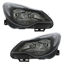 Headlights Vauxhall Corsa D