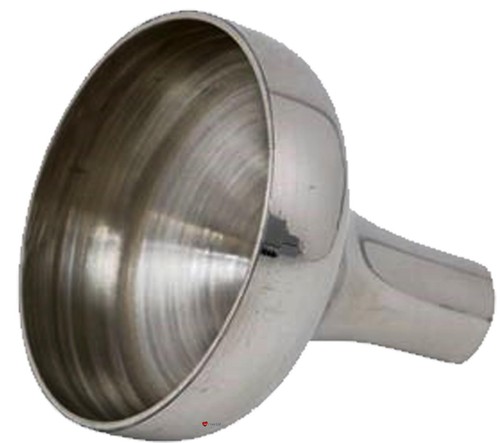 Funnel for hip flask - in, spun