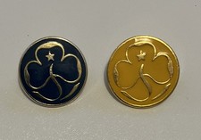 Set of 2 Girl Guides Trefoil