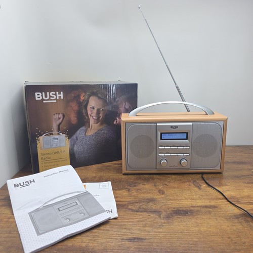 Bush dab radio silver and - bush,