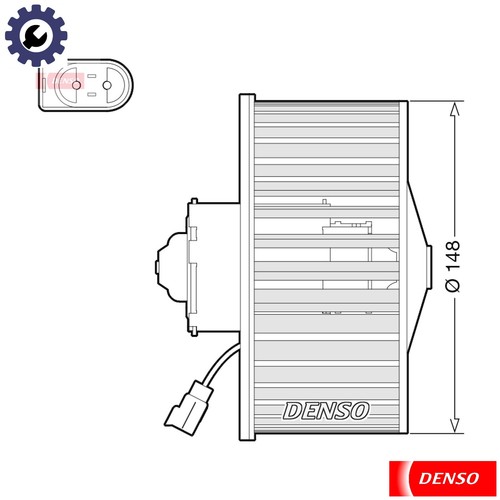 Interior blower dea10054 for - blower,