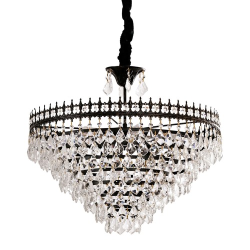 Vintage crystal chandelier - vintage,