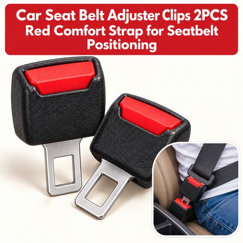 Car seat belt - seat, adjuster