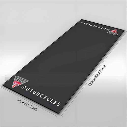 Motorcycle garage pit mat - motorcycle,