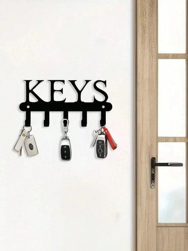 Vintage hanging wooden key - vintage,