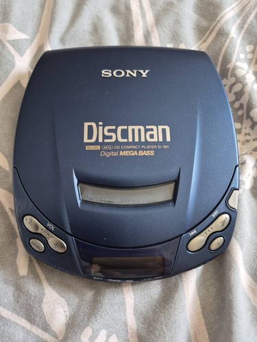 Sony 191 discman walkman - cd,
