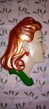  Large Art Deco Style lady