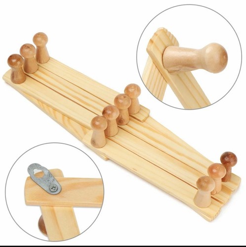 Expandable wooden coat rack - coat,