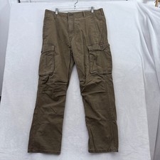 Levis Cargo Pants Mens 34x32 (34x29) Brown Military Outdoor Hiking