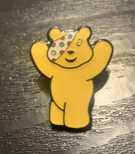 Pudsey bear pin - pudsey,