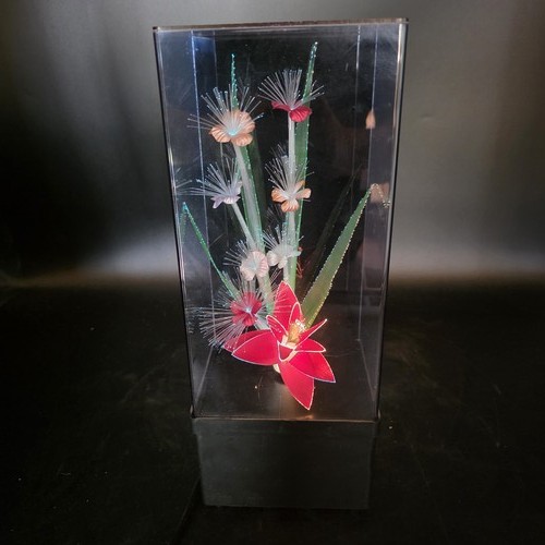 Vintage fiber optic flower - vintage,