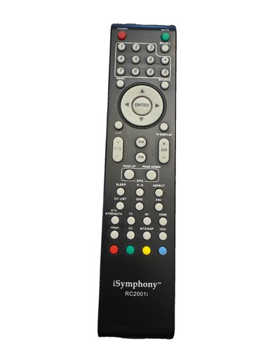 Remote control for - remote, isymphony
