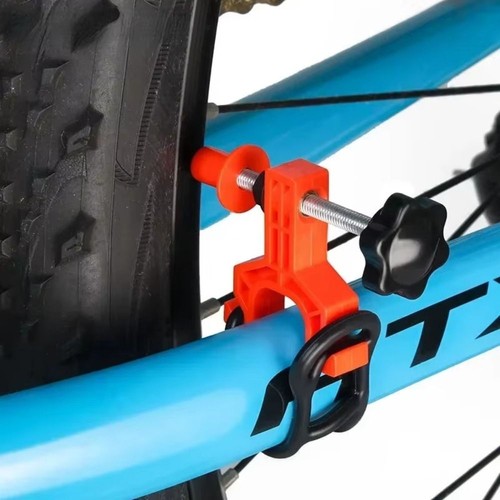 Black blue orange bicycle - orange,