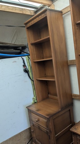 Ercol mural cupboard with - mural,