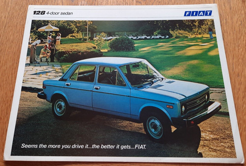 American fiat 128 door sedan - fiat,