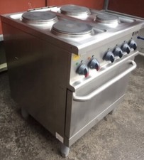 Stott and Benham.Electric 4 Ring Oven Commercial Catering Mint Condition Vat Inc