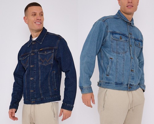 Wrangler mens denim jacket - wrangler,
