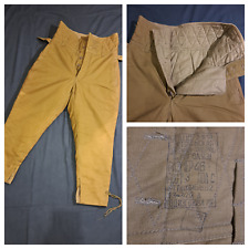 1978 Soviet Red Army Military Winter Uniform Cotton Pants Trousers Size 46/3