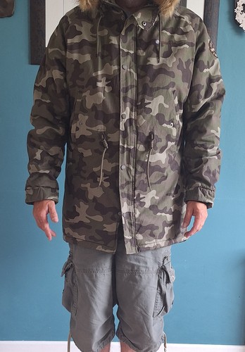 Lambretta camo parka - camo, parka.
