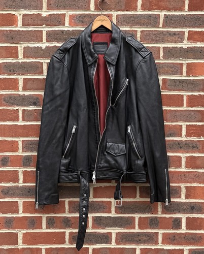 Allsaints mens monza leather - mens,